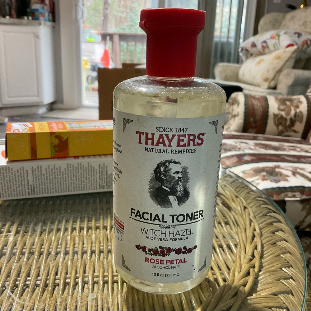 Thayers WITCH HAZEL Facial Toner - Rose Petal 12 fl oz